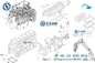 أجزاء محرك Kobelco المتينة Hino Motor Assembly J05E لإصلاح SK200-8 SK210LC-8